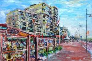 Live-paint-Boulevard-Zuid-Holland-Scheveningen-120x80cm-Rob-Jacobs