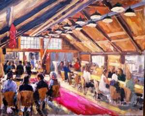 Live paint Ceremonie Utrecht Utrecht 80x100cm Rob Jacobs