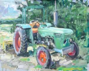 Live paint Deutz 5201 I Trekker 50x40cm Rob Jacobs 2