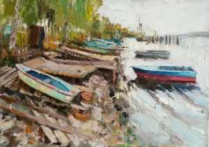 Live paint Haven Boten Rob Jacobs