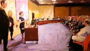 Live paint bijeenkomst Zuid Holland Rotterdam 140x80cm Rob Jacobs