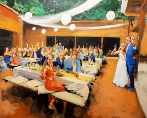 Live paint Toost Utrecht Doorn 220708 80x100cm Rob Jacobs