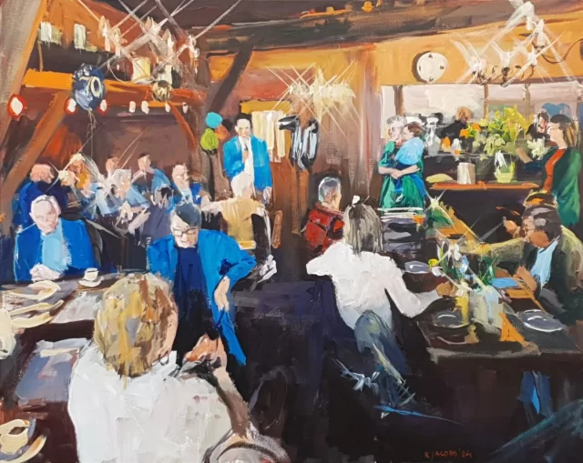 70ste verjaardag @restauranttmaotie in Gasselte..gezellig met familie, (oud) vrienden & studiegenoten samen de hele middag eten/ drinken en bijkletsen..
80x100

240421
info@live-event-painting.nl

#liveeventpainting
#liveschilderij
#liveschilderen #livepaint #livepainting #feestcadeau #feestschilderij #feestopdoek #verjaardagsfeest #70steverjaardag #verjaardagscadeau #verjaardagopdoek #testaurantmaotie