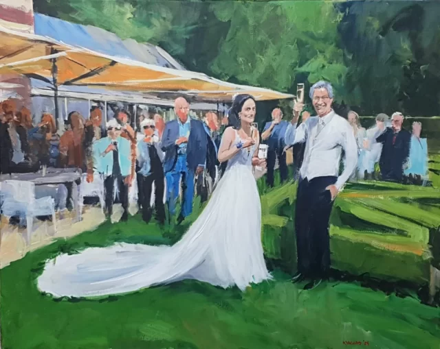 Huwelijksproost @landgoedgrootwarnsborn ..na de proost en taart, de gehele middag borrelen en bijkletsen op een heerlijk zonnige dag in het weelderige groen van het landgoed..
80x100

240509
Info@live-event-painting.nl

#liveeventpainting #livepainting #livepaint #liveschilderen #liveschilder #huwelijksproost
#huwelijkscadeau
#feestcadeau #feestschilderij #feestschilder #feestopdoek #landgoedgrootwarnsborn